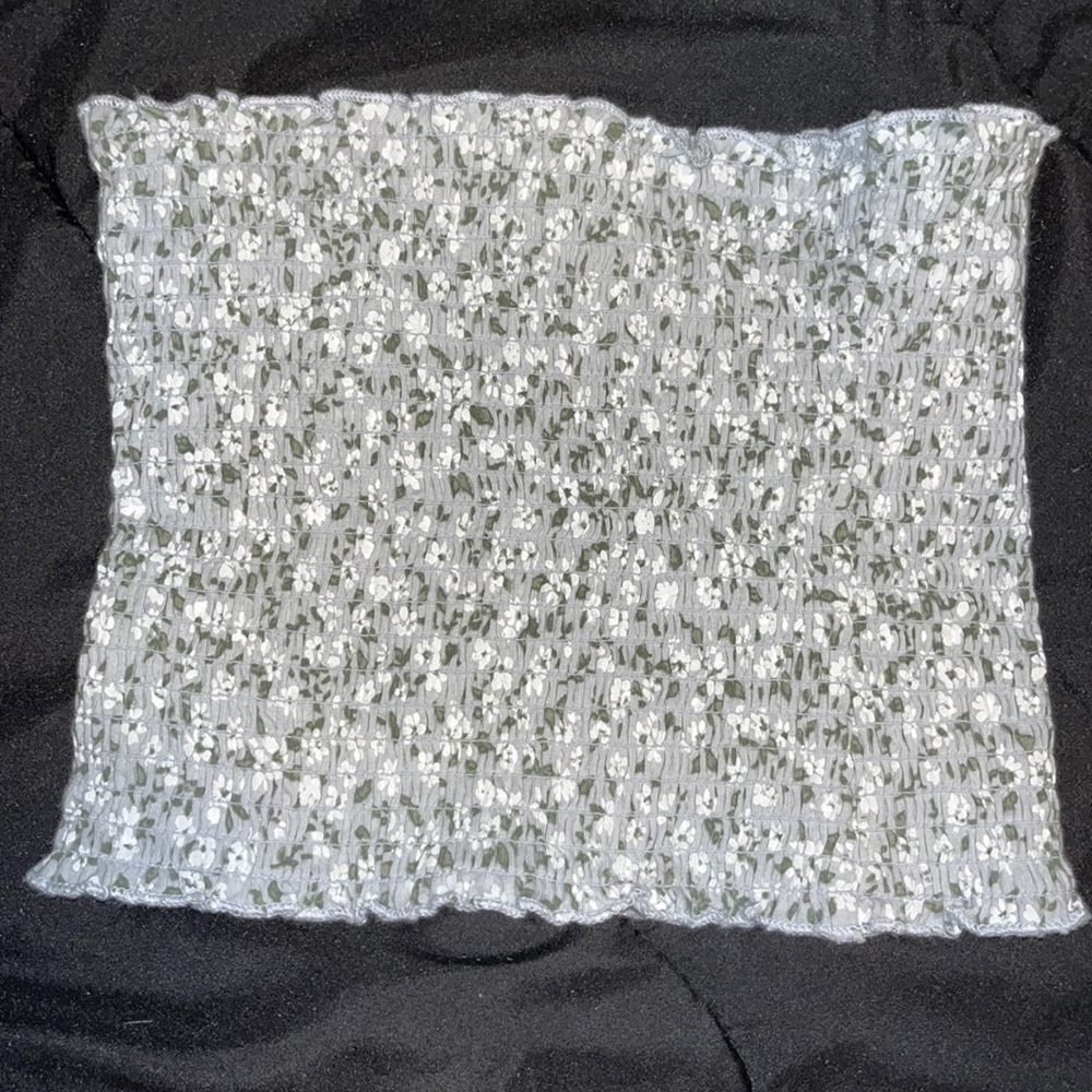 Floral tube top